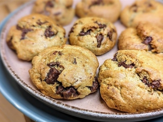 Des cookies aux pépites de chocolat IG Bas